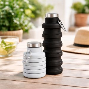 Garrafa Retrátil Silicone 500ml 19169