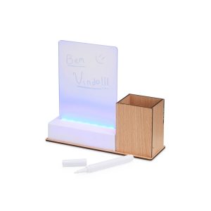 Quadro de Mensagens LED com Porta-caneta 18931